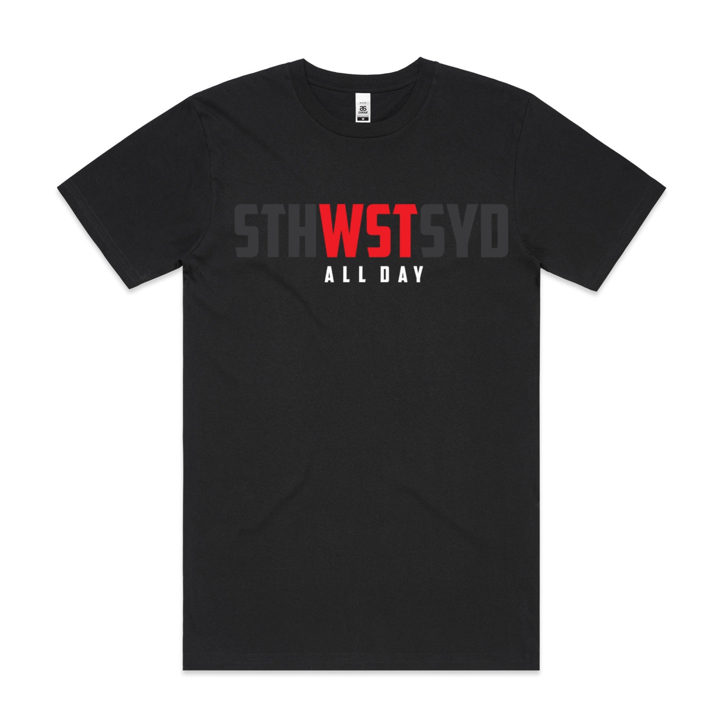 "STH WST ALL DAY" Block T-Shirt
